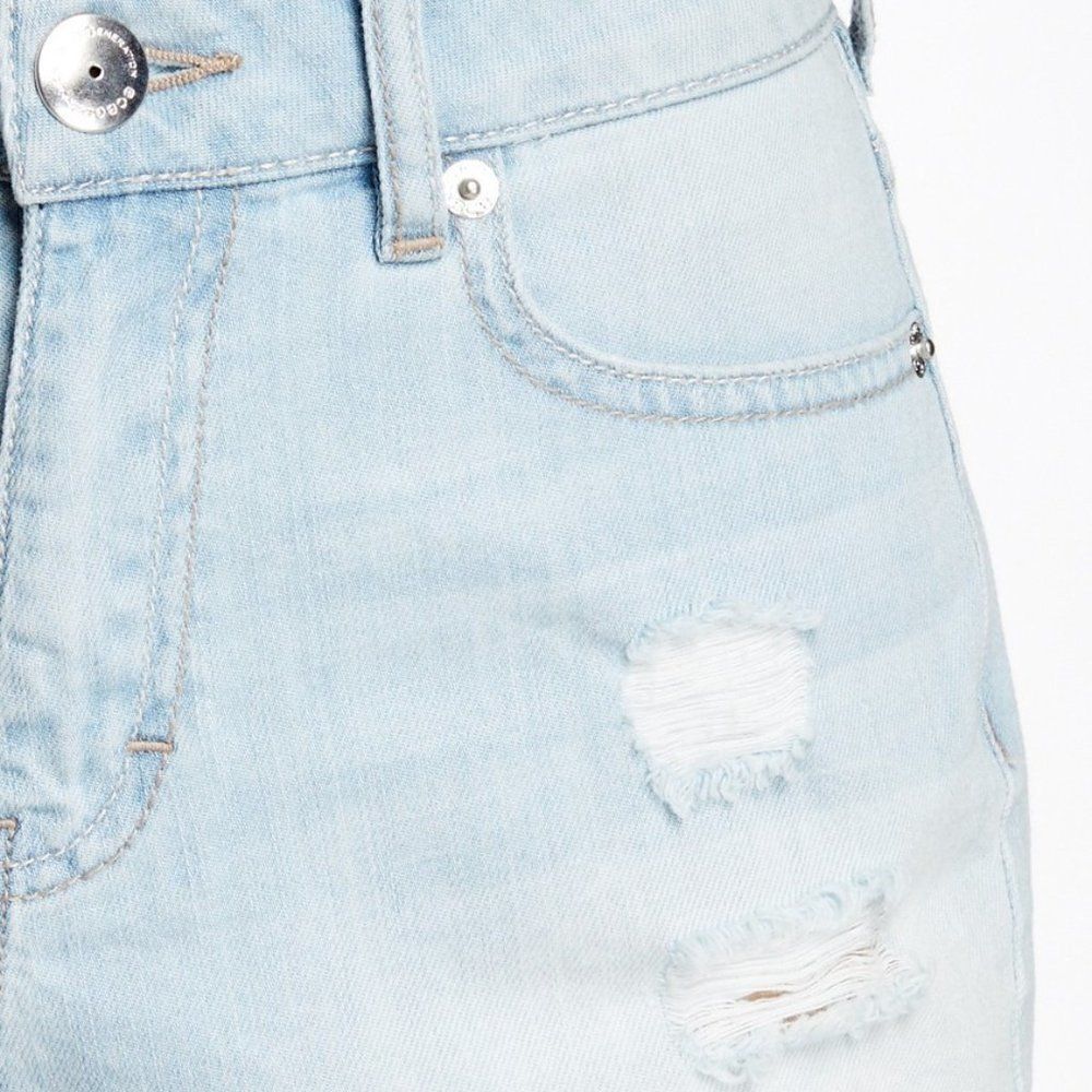 BCBGeneration Distressed Cutoff Denim Shorts - Picture 3 of 3